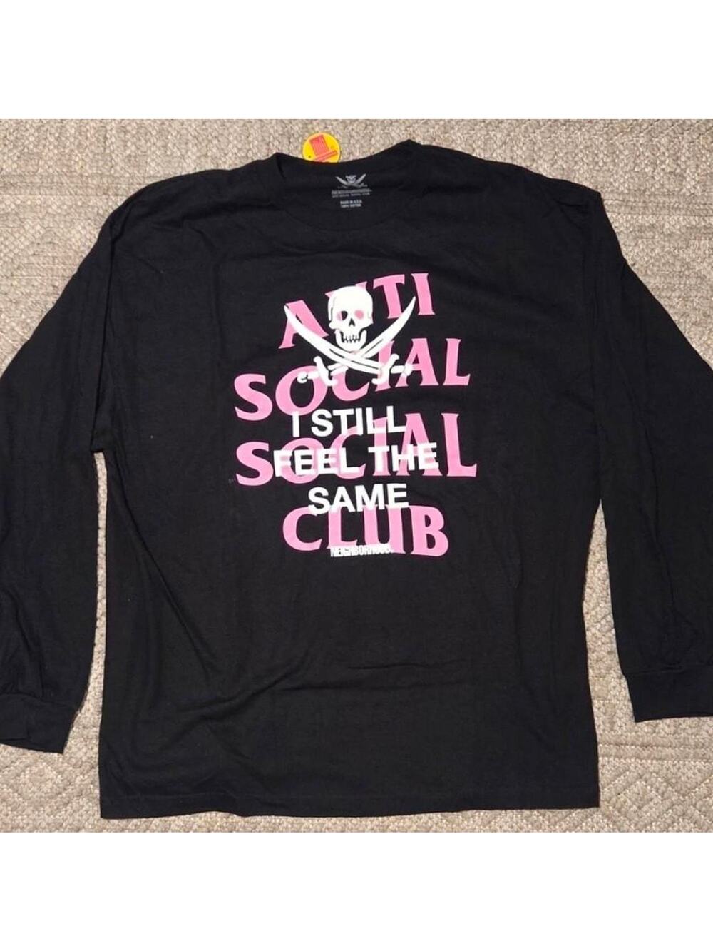 Neighborhood x Anti Social Social Club Long Sleeve — Size XXL
